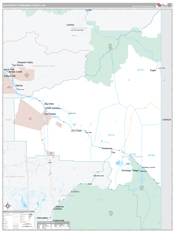 Southeast Fairbanks Borough (County), AK Digital Map Premium Style